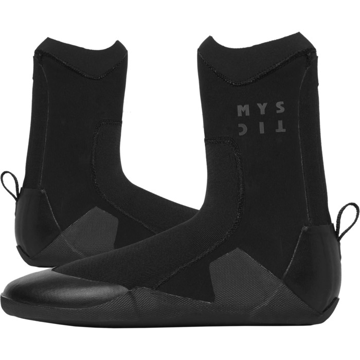 2024 Mystic Supreme 7mm Split Toe Wetsuit Boot 35015.230030 - Black